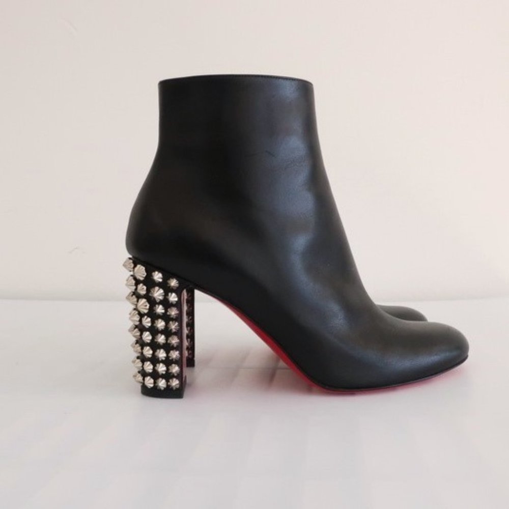 Christian Louboutin Suzi Folk 85 Ankle Boot - Picture 4 of 8